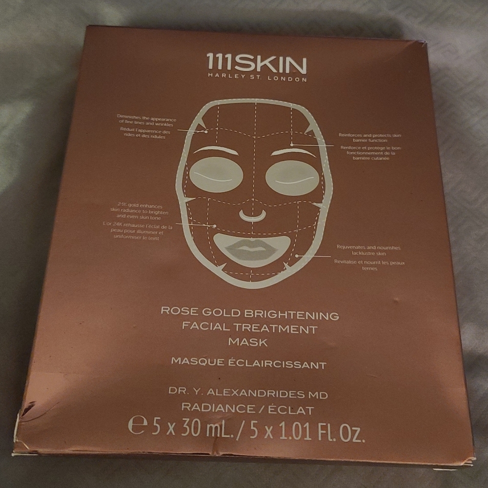 111Skin ROSE GOLD BRIGHTENING FACIAL TREATMENT MASK